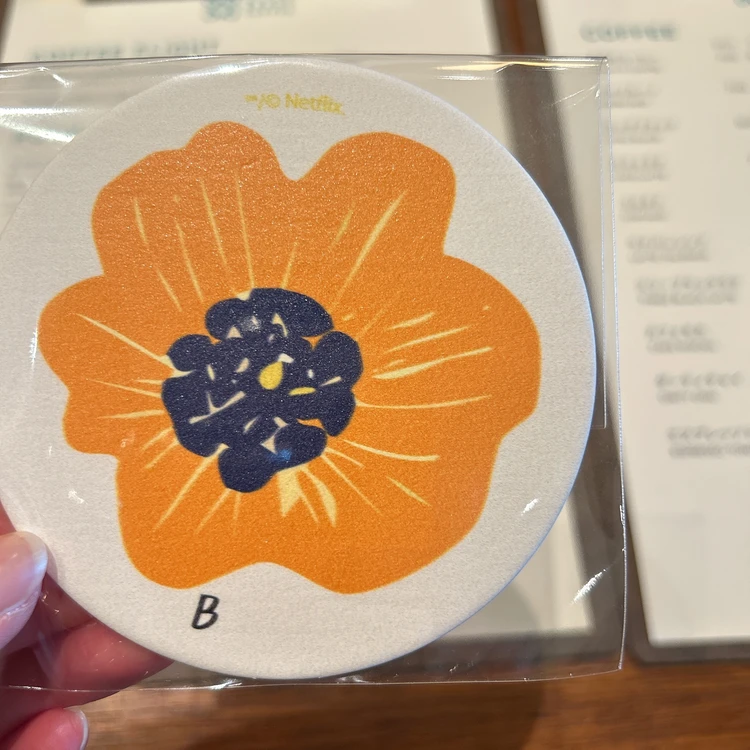 WOOD BERRY COFFEE×ボーイフレンドコラボ商品「コースター」