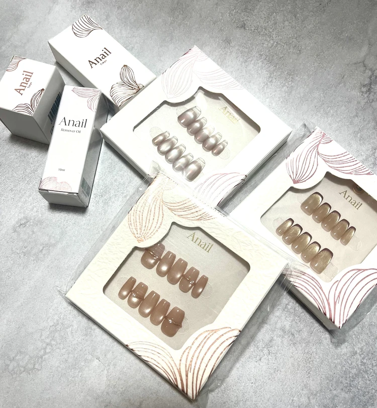 【簡単可愛い】ズボラ・不器用の私ができた！大人可愛いが叶う♡ anailネイルチップの魅力_4