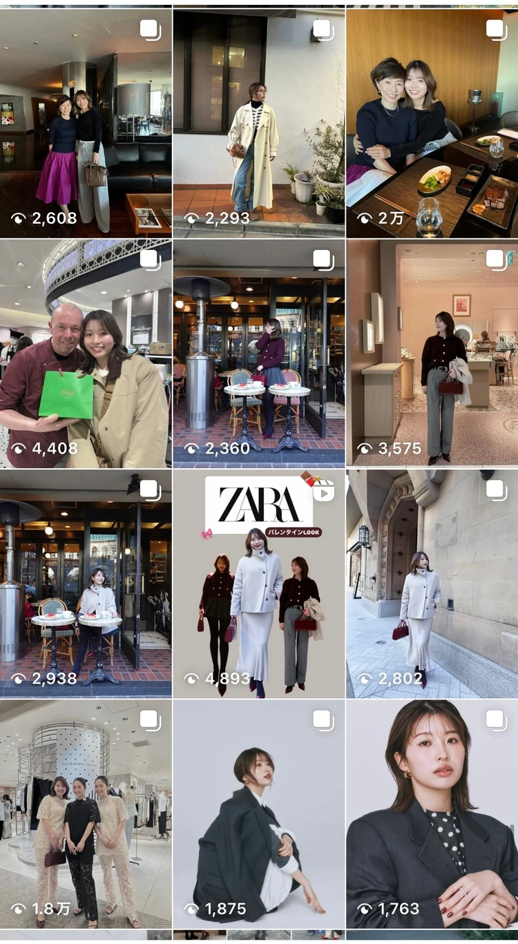 ファッションインスタグラム