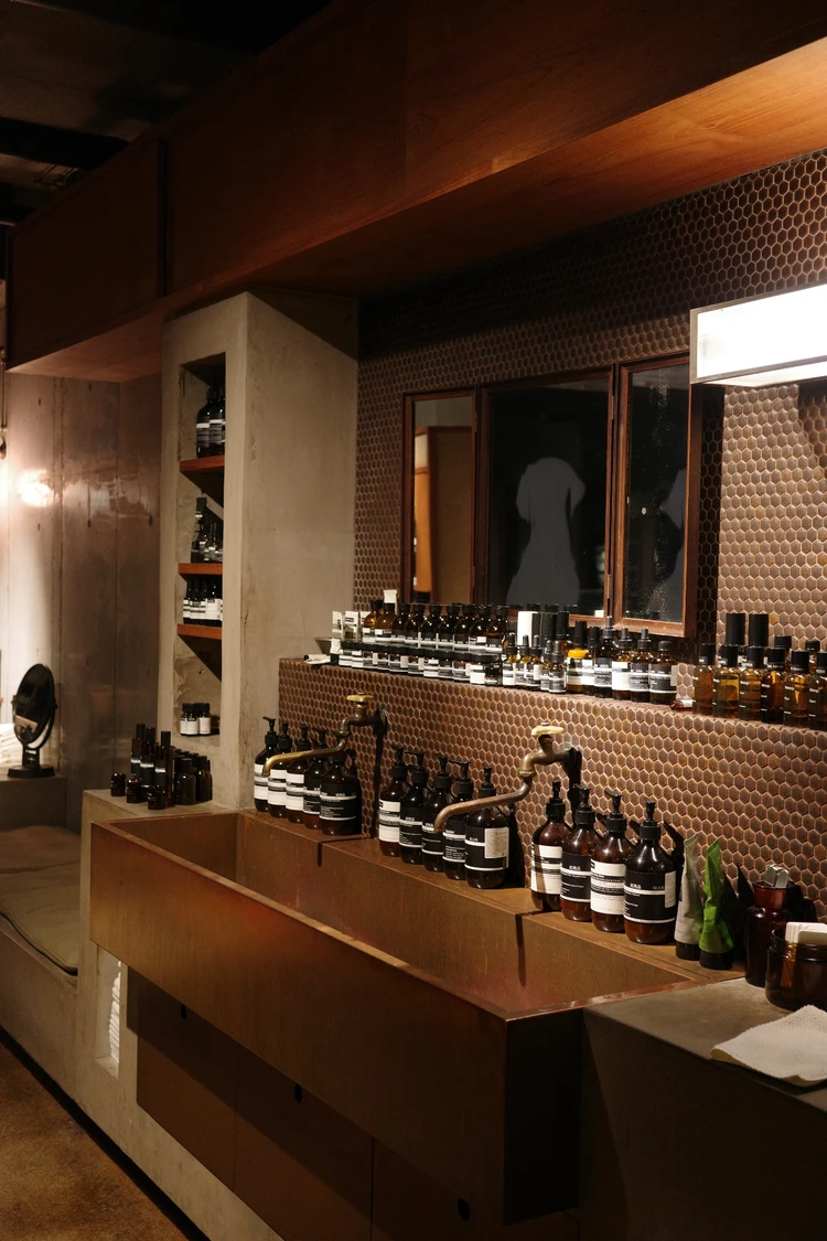 Aesop代官山店内