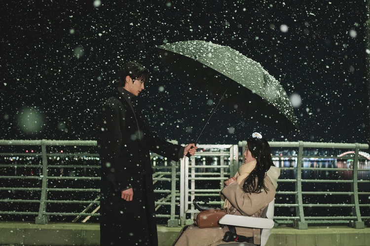 ソンジェ背負って走れ 漢江の橋の上で会うソンジェとソル