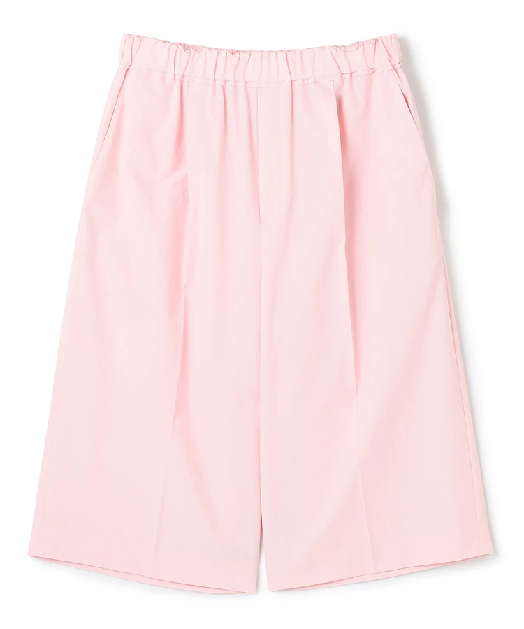 BEIGE, YANN / ウエストゴムハーフタックパンツ ピンク