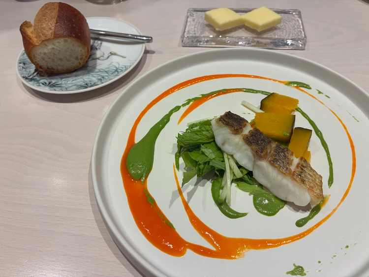 【大阪北新地グルメ】エルメスの食器で楽しむ創作フレンチ_5_1