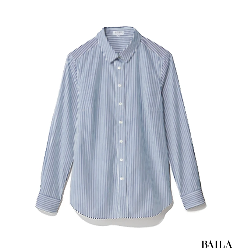 プレゼン当日は、小物で色を加えたスカート×ジャケットのセットアップ風コーデ【2019/7/24のコーデ】_2_3