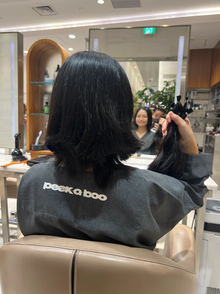 人生初のヘアドネーション！ロングからばっさりボブに♡_5_1