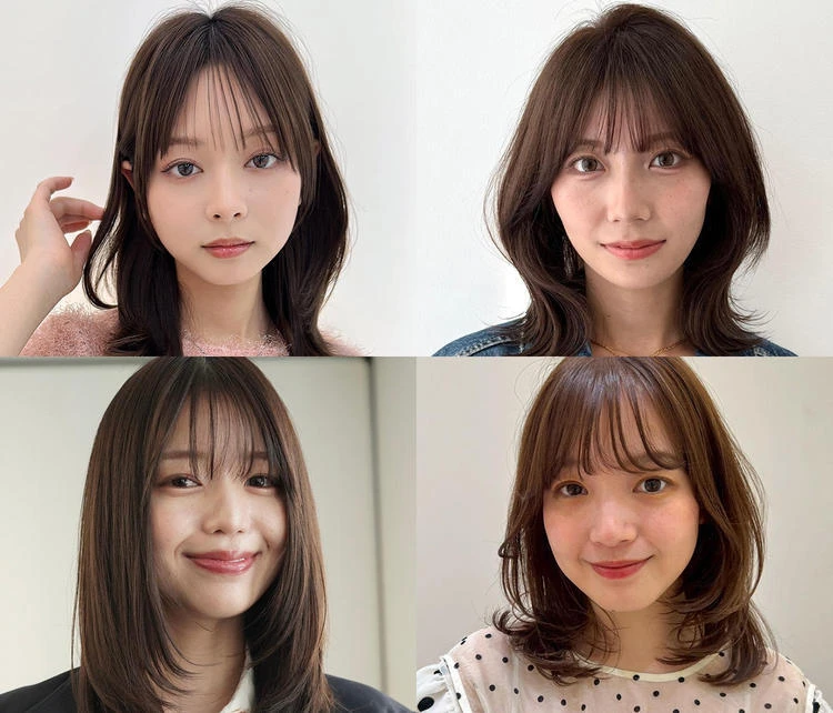 【2025秋冬】「前髪あり」ロング・ミディアムヘア37選。 30代40代に似合う最旬大人ヘアをまとめ。