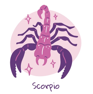 蠍座のイラスト