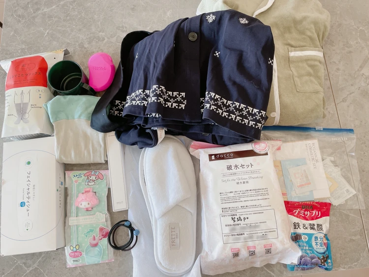 【聖路加国際病院 出産レポ】陣痛バッグ 入院バッグの中身_1