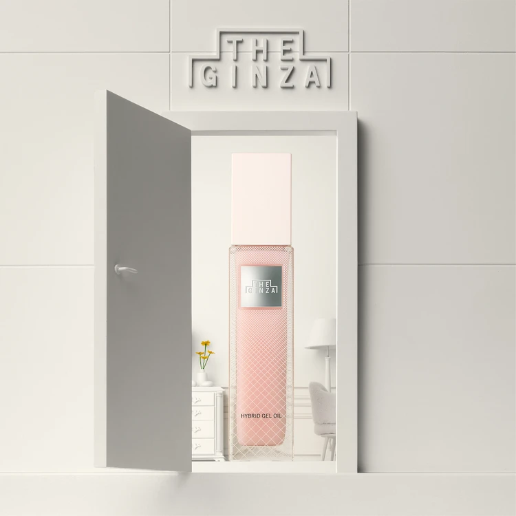 扉を開けたら「ザ・ギンザ ハイブリッドジェルオイル n リミテッド エディション」