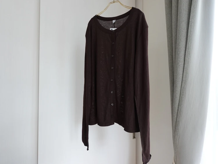 ソフトシアーカーディガン