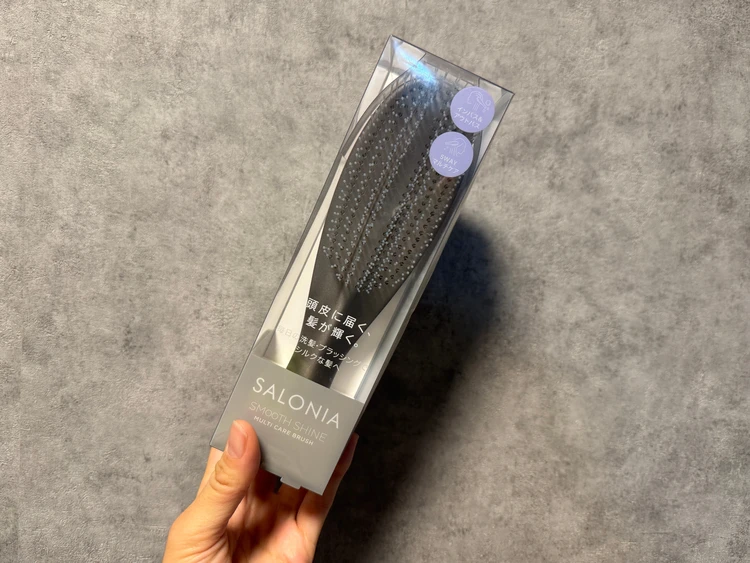 SALONIA サロニア スムースシャイン マルチケアブラシ
