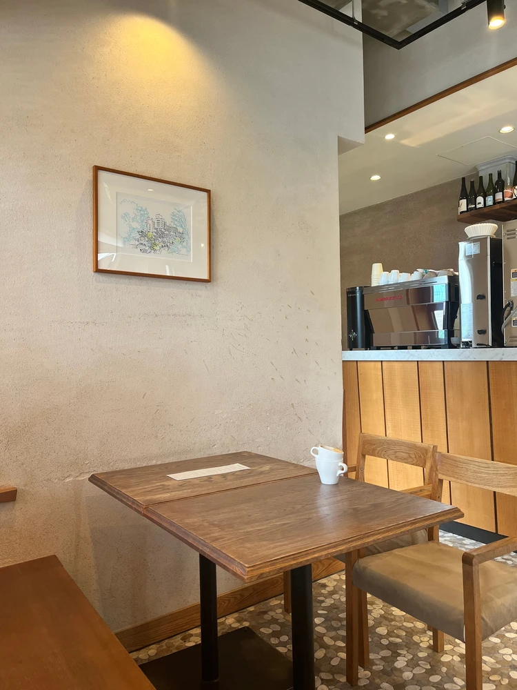 【写真】大阪ホテル　お洒落　hotel noum osaka　カフェ併設　モーニング