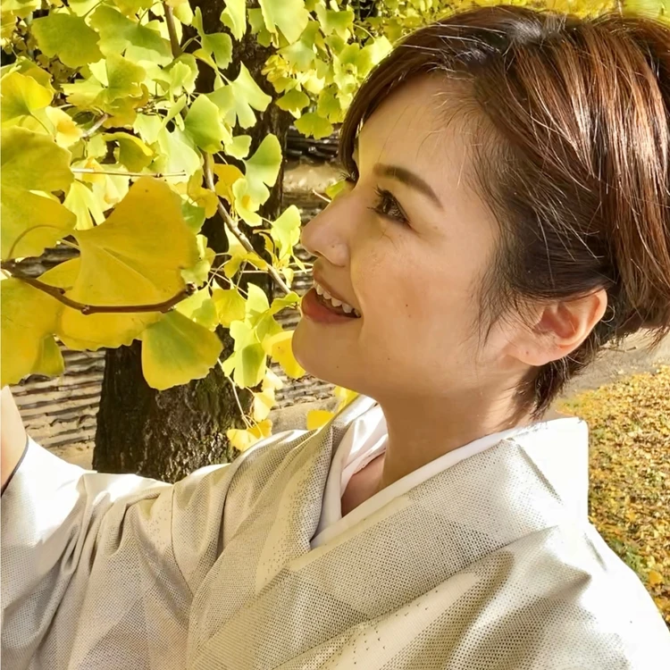 今年初めての着物。白大島を着て神社参りへ_4