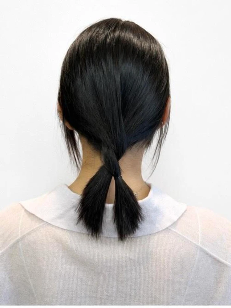 30代髪型・ミディアムのヘアアレンジプロセス2