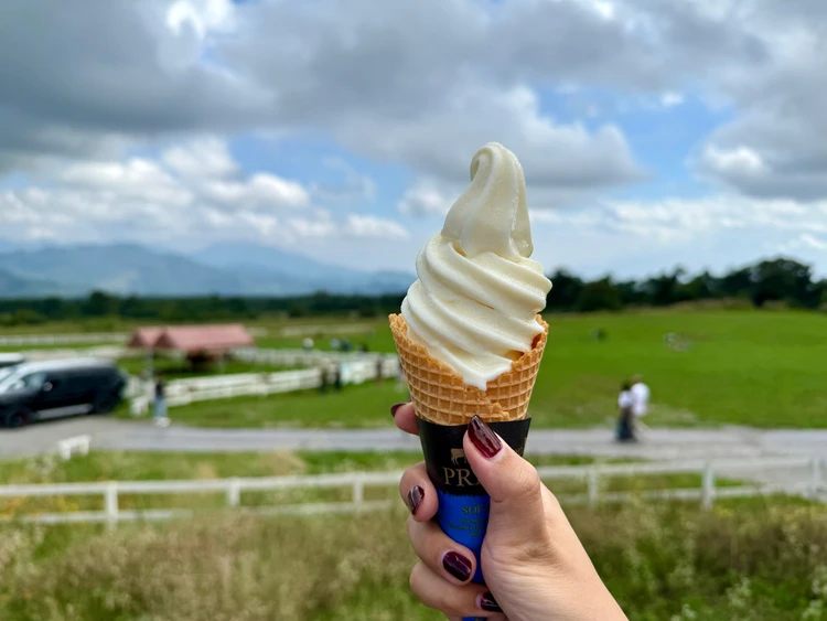 ジャージー牛ソフトクリーム