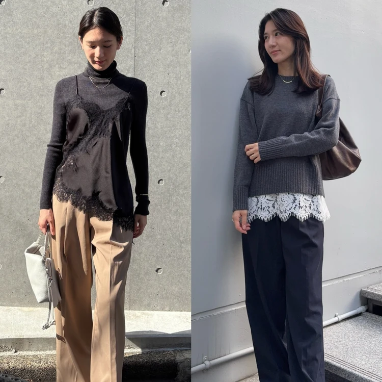 今年らしいレイヤードコーデは『レース』で叶える！#ファッション部_6