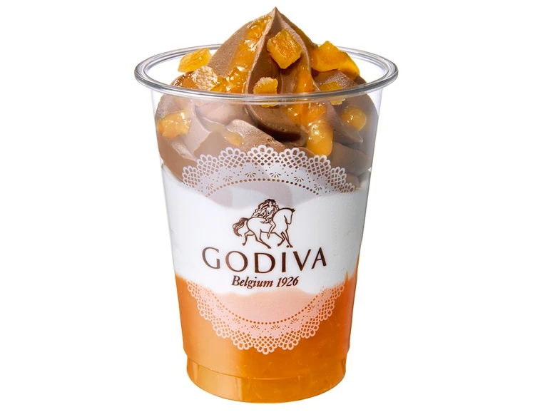 ダークチョコレート せとか オランジェ ソフトクリーム
