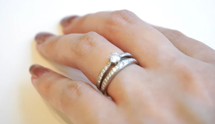 「虹色に輝くダイヤモンド」で選んだ、New York発 世界3大カッターズLAZARE DIAMONDの #結婚指輪_3