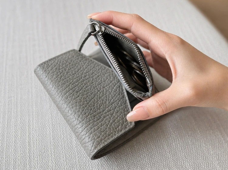 ミニ財布 小銭入れ チャック式 比較 取り出しづらい 使いにくい