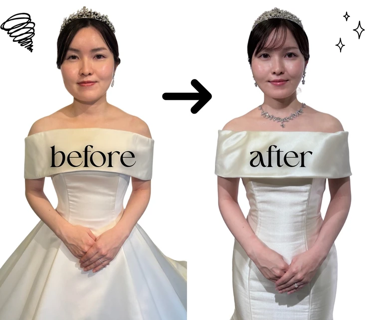 【無加工】3ヶ月で劇的垢抜け!プレ花嫁がやった5つのこと_8