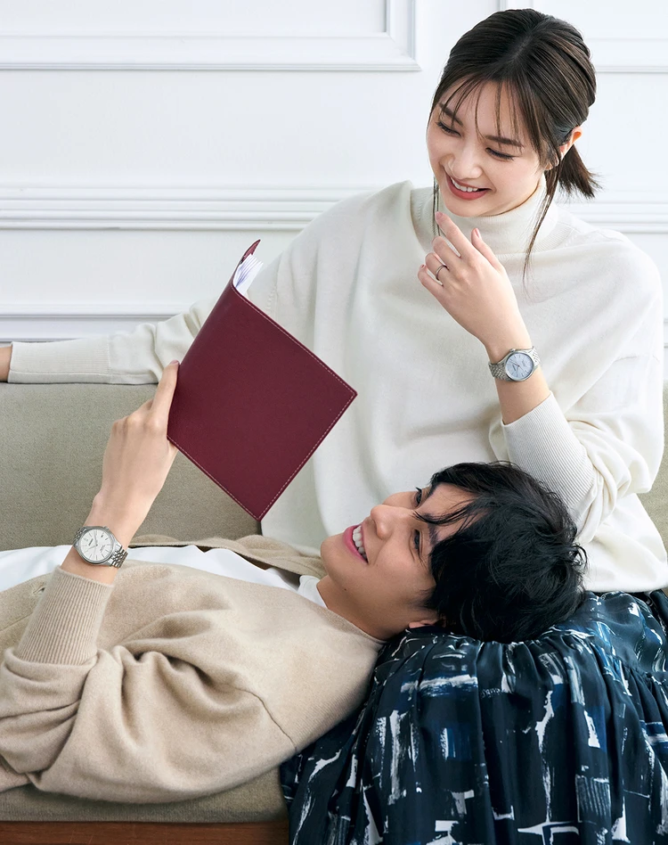 新川優愛　セイコー プレザージュ SARX129