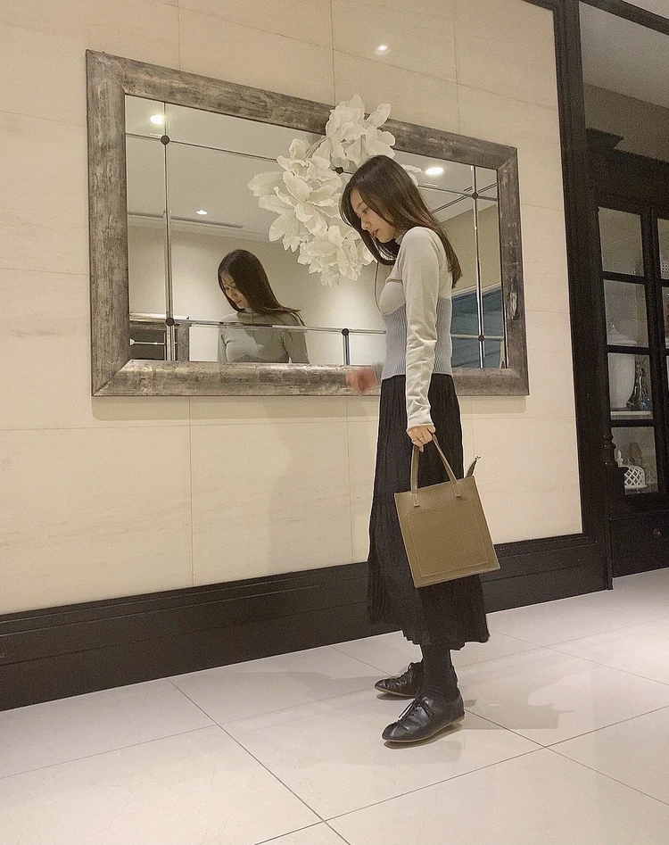 【ZARA】セール品!春先まで使える ピスタチオカラーニット_5
