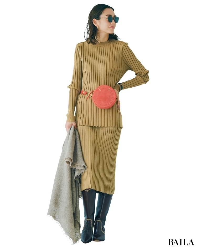 【時短セットアップ】小物を+1して簡単おしゃれコーデ_1_6