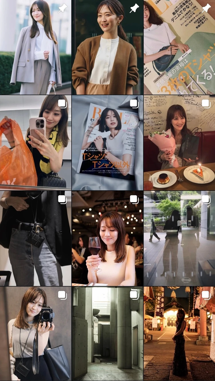 インスタフィード写真