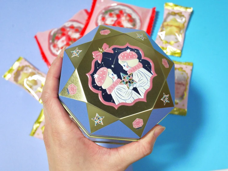 松風屋の「いちご×チョコレート」専門ブランド「いちごの日」　星の願い缶