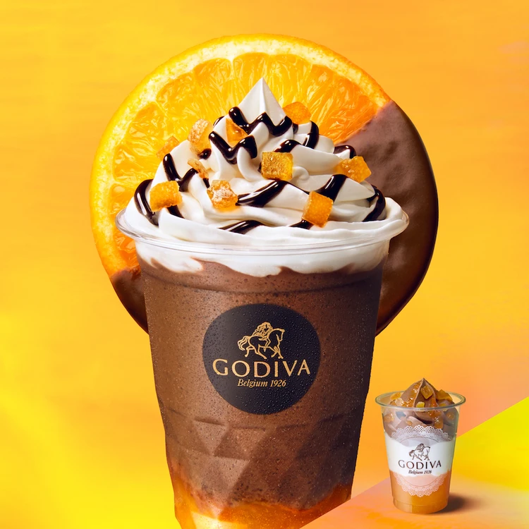 「ダークチョコレートせとかオランジェショコリキサー」「ダークチョコレートせとかオランジェソフトクリーム」