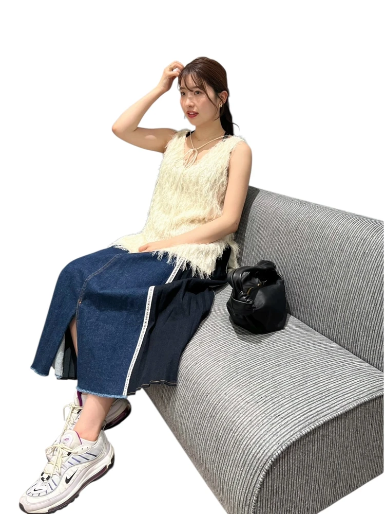 デニムスカート、アメリヴィンテージ、アメリヴィンテージデニムスカートスカート、デニム