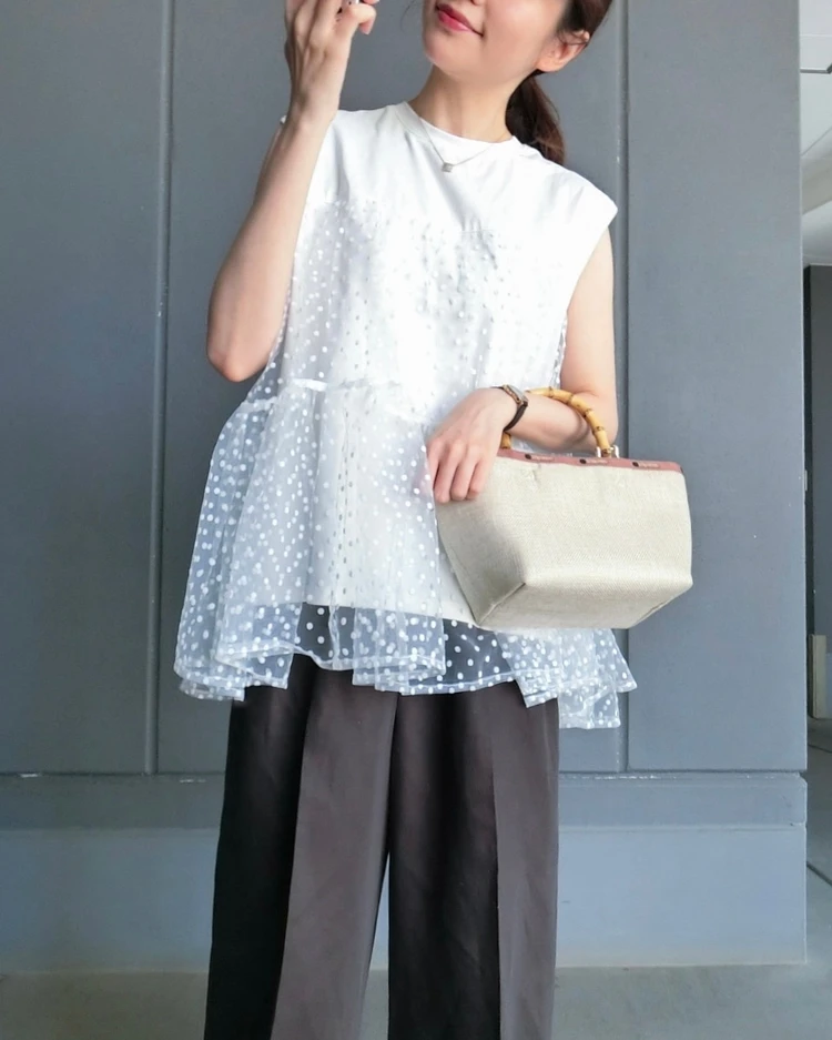 【リネンの季節がやってきた！】初夏のキレイめスタイルはuncraveのリネンパンツで決まり_7