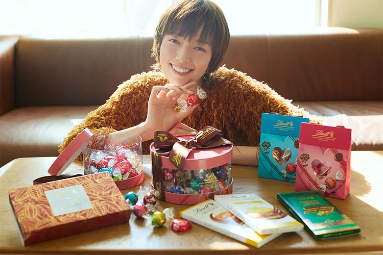 佐藤栞里　リンツチョコレート