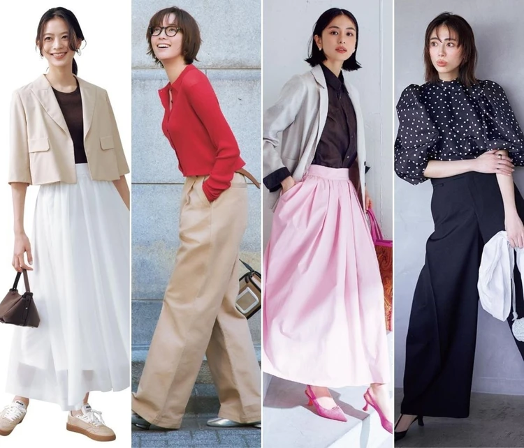 【何着る？】気温19度の服装30選！最高・最低気温別の大人女子コーデまとめ｜気象予報士・片岡信和さんからのアドバイスも