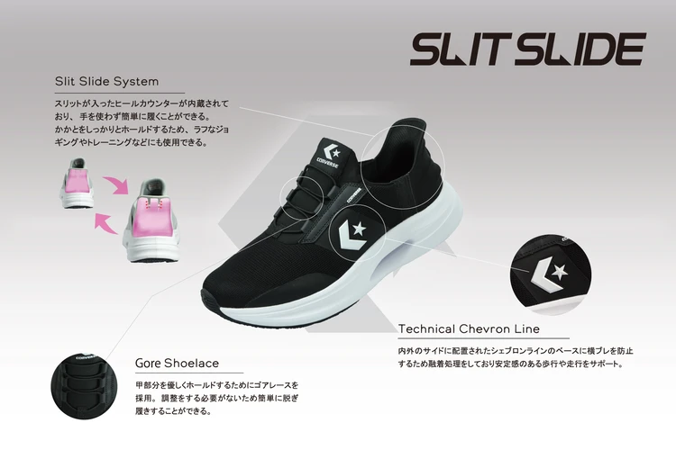 コンバース スリットスライド