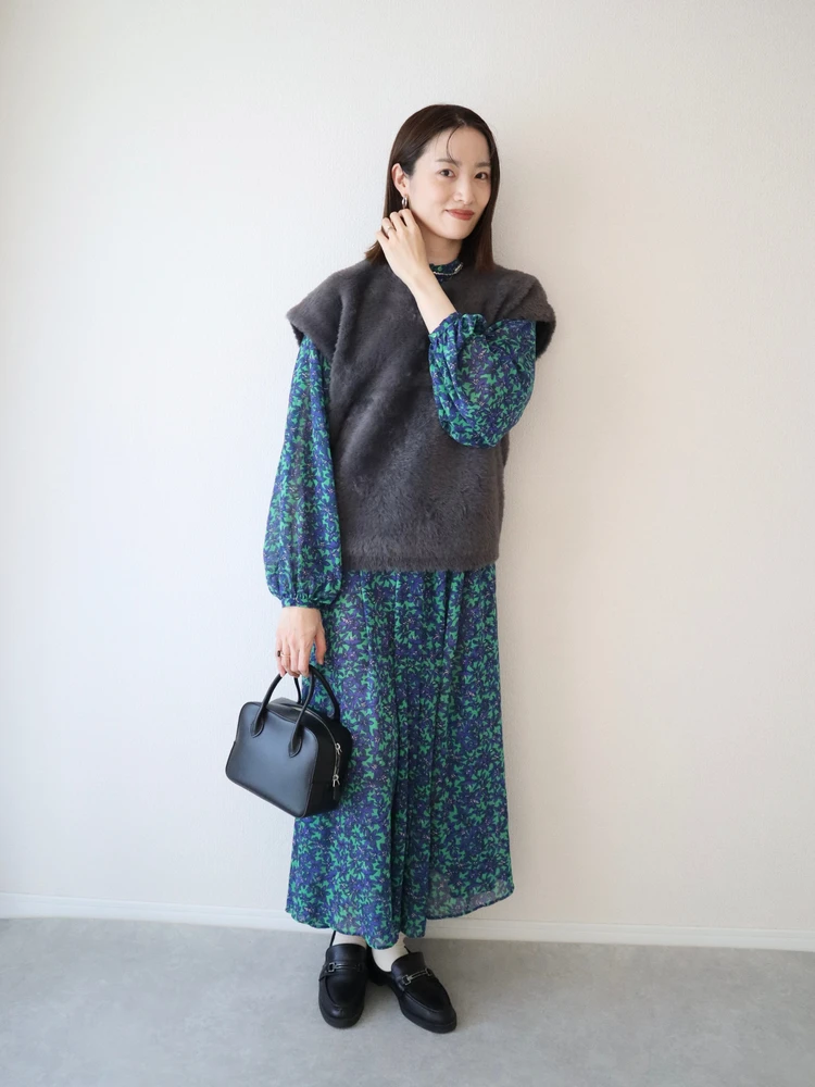 【プラステ】買ってよかった❤️フェザーヤーンコクーンベスト_5