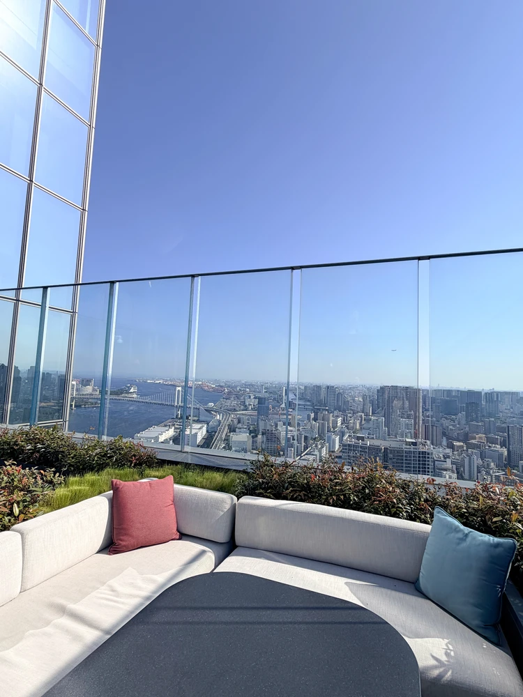 オーシャンビュー 東京湾 ビアテラス ビアガーデン 東京ホテル テラス