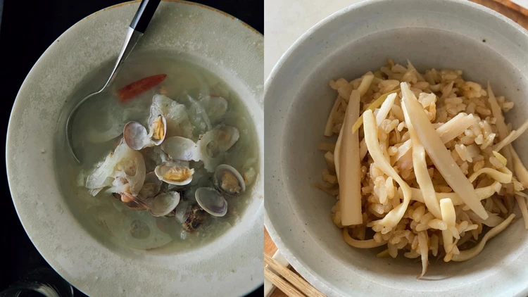 【長谷川あかりのご自愛ごはん】れんこんを使った簡単レシピ3選。スープ、炊き込みご飯、おろしれんこん煮込み。栄養豊富でのどのケアにも効果的！