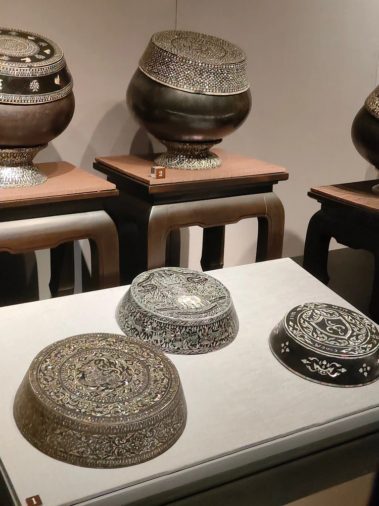 タイ バンコク国立博物館 螺鈿