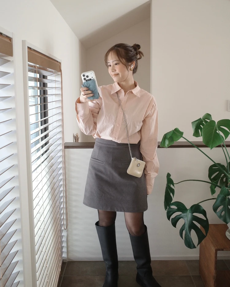 ロングブーツコーデ❤︎大人可愛い着こなし術【5LOOK】_10