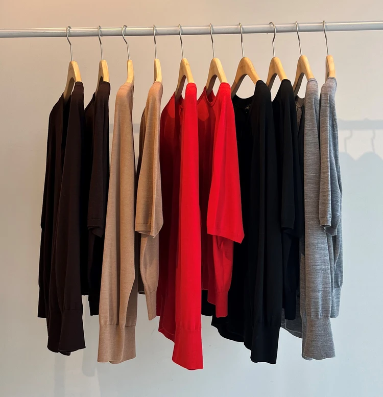 アンタイトル　カーディガン&ニット　カラバリ