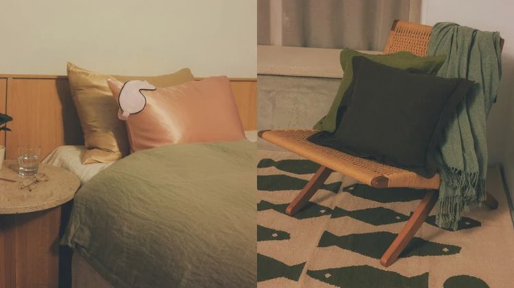 【優しい手触りのインテリア12選】クッションやラグは安心感が得られる素材でリラックス♪