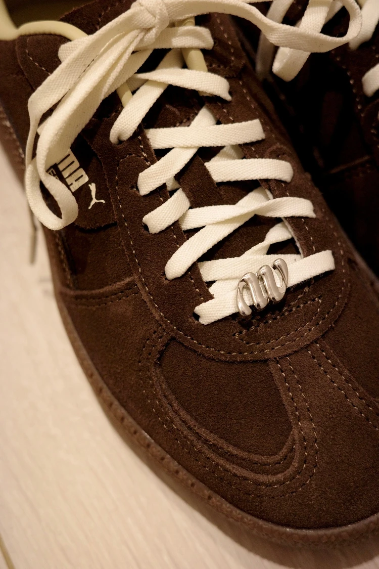 Ameri vintage puma スニーカー ブラウン23.5cm AMERI VINTAGE（アメリビンテージ）×PUMAコラボスニーカー！旬の