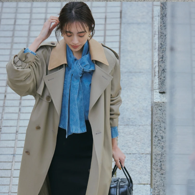 【フォトギャラリー】BAILAおすすめトレンチコート_0