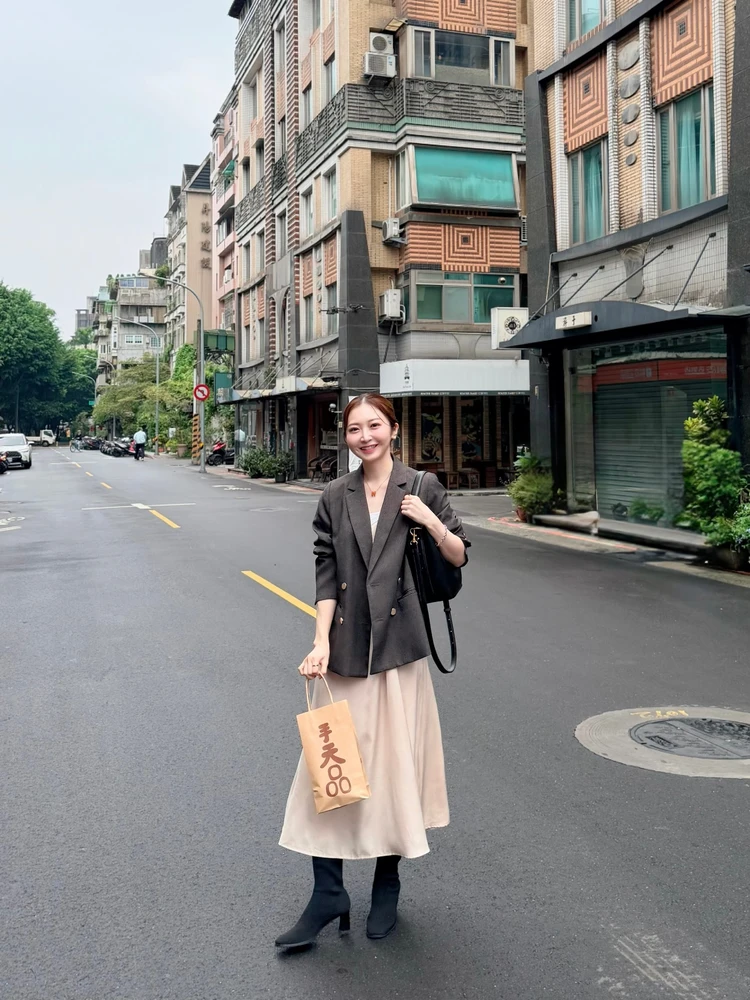 台湾女子旅　読者モデル　旅行コーデ　台湾グルメ