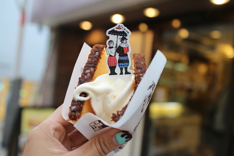 ニューヨーク堂 長崎 カステラアイス