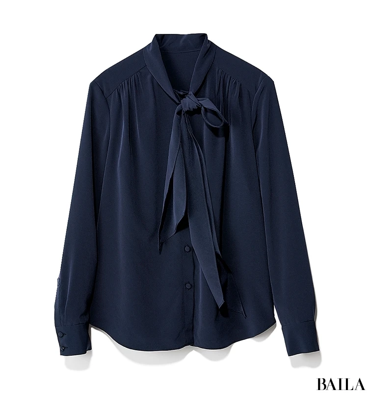 【ボウタイブラウス】おすすめコーデ&アイテム_1_8