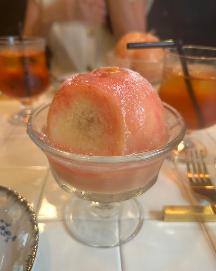 【東京・日本橋】旬の桃を丸ごと♡tealの季節限定「まるごと桃とパイ」_6_2