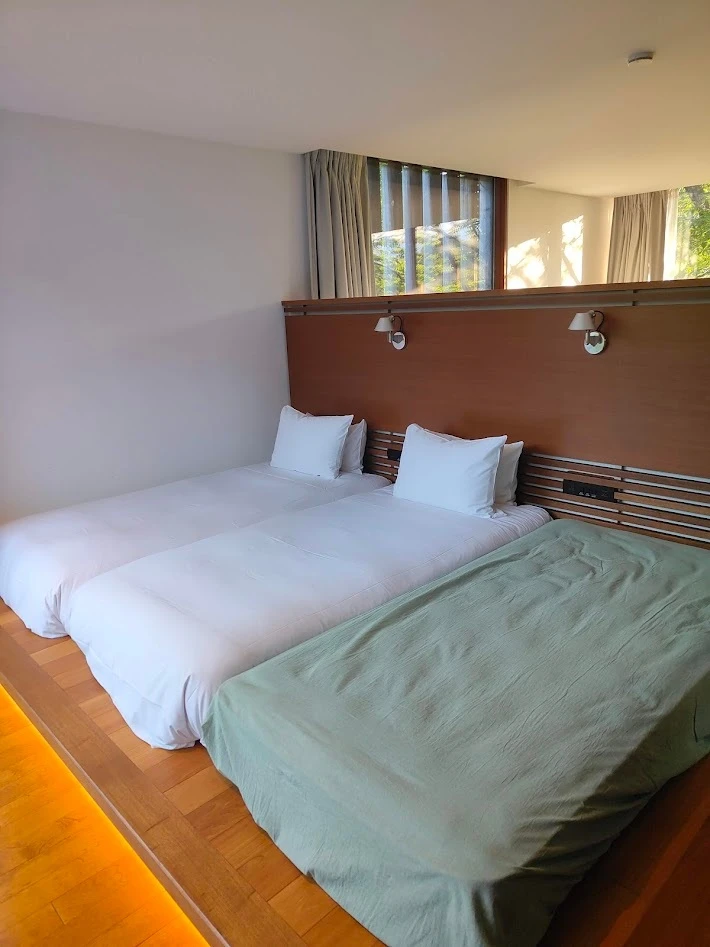 リゾナーレ那須　部屋　ベッド