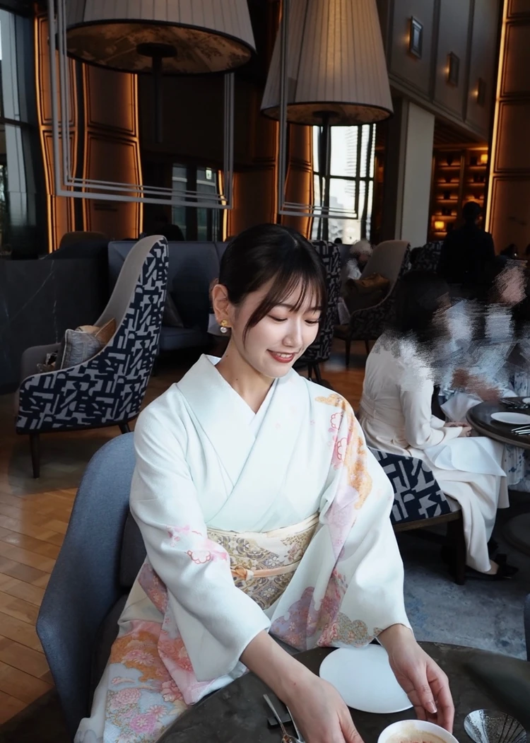 ジャヌ東京のアフタヌーンティーを訪問着で/ 東京タワーを望む非日常のご褒美時間_6_1